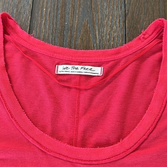 Free People-We The Free-Float on flutter sleeve top - Picture 3 of 5